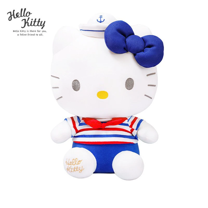 Original Sanrio Hello Kitty Plush Toys Kuromi My Melody Sweetheart Series Plush Doll Bedroom Super Soft Short Pajamas Doll