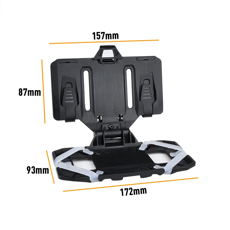 NEW Tactical Vest Phone Holder Foldable Cell Phone Board Plate Molle Carrier Board Molle Mount For 4.7