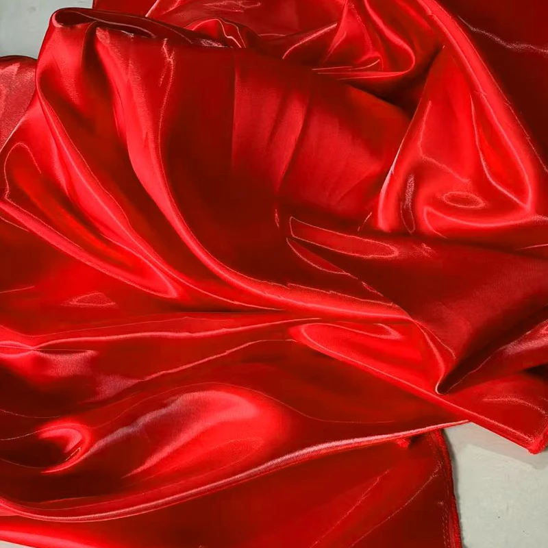 

10 Meters Red Liquid Satin Fabric for evelyn arguedas