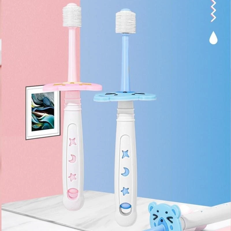 

J15U Baby Toothbrush 360 Degree for Nano Teethbrush Soft Bristles 1-6 Years Old Children Toothbrush Dental Care Cleaning