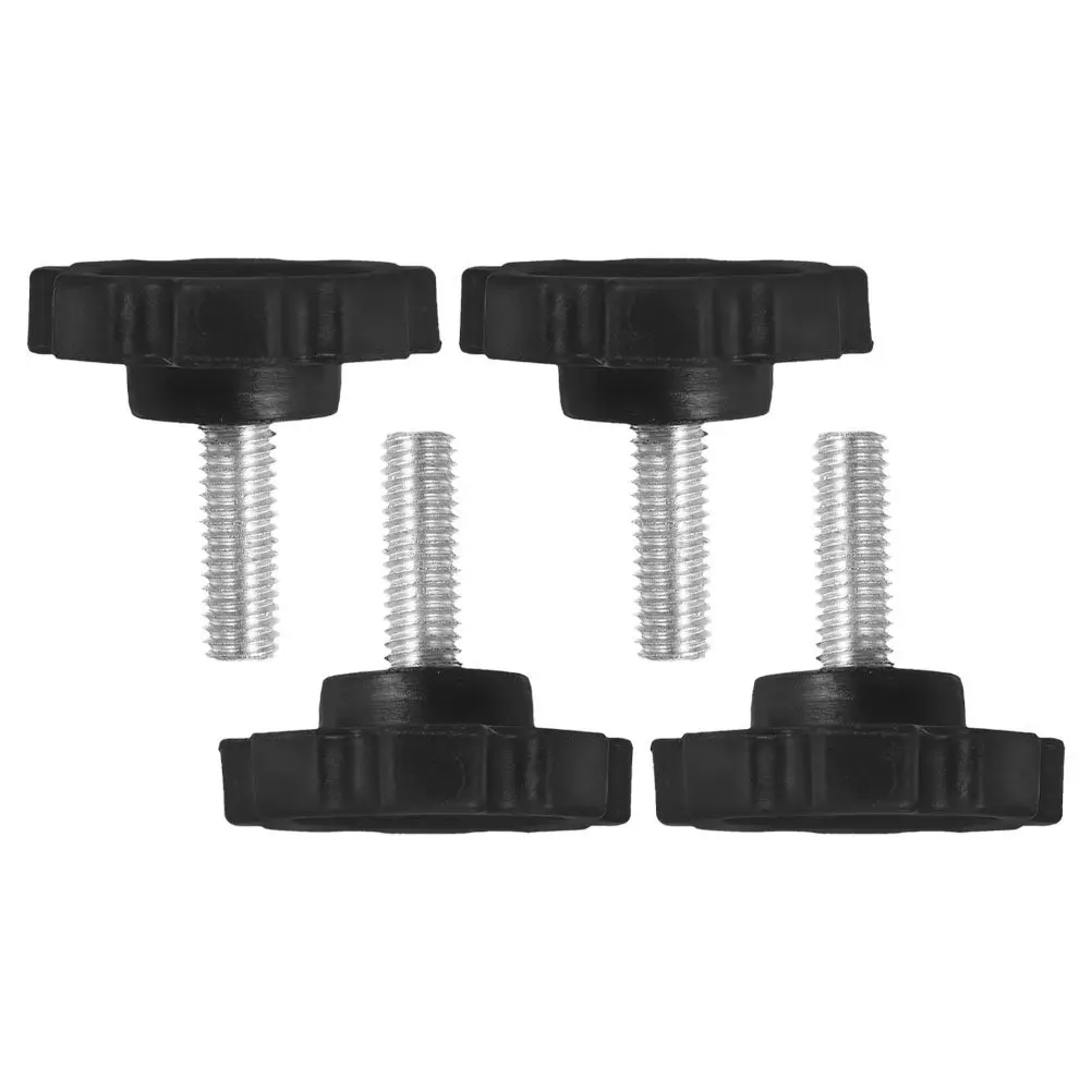 4Pcs Patio Umbrella Base Screws M8 Replacement Tightening Knobs Stable Outdoor Parasol Parts Umbrella Pole Fastening Clamp Screw
