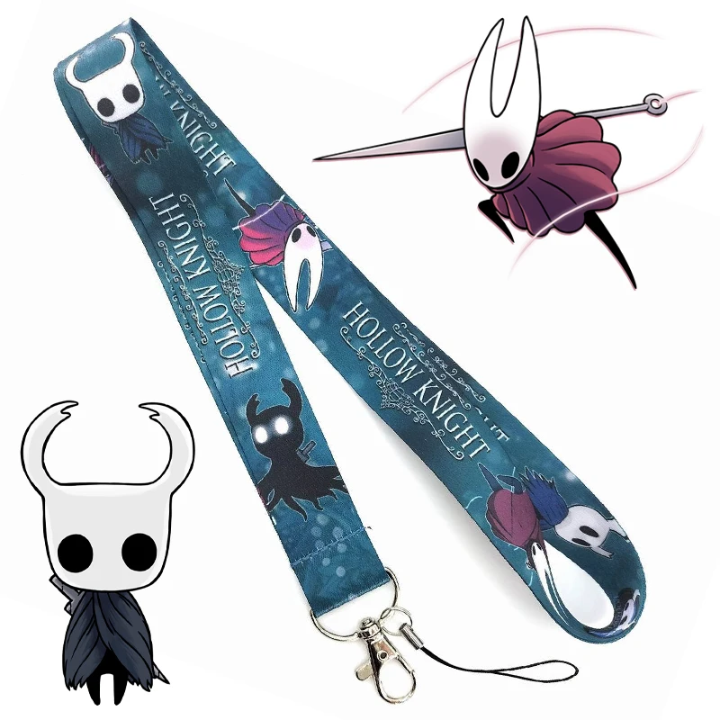 Hohl Ritter Karte Halter Lanyard Für Schlüssel ID Karte Telefon Straps USB Abzeichen Halter Anime Seil Schlüssel Neck Straps Anti-verloren Schlüsselbund