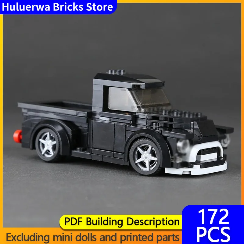 

Speed Hypercar Model MOC Building Bricks 3100 Classic Pickup Truck Modular Technology Gifts Holiday Assemble Children Toys Suit