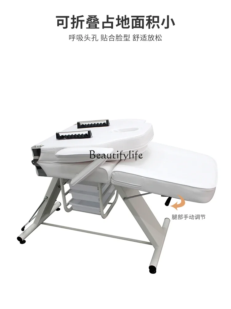 Folding Facial Bed Beauty Salon Special Multi-Functional Tattoo Couch