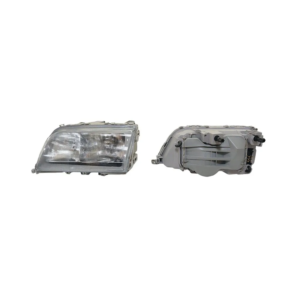 C Class Front Lamp W202 Pair Headlight For Road Safety Driving Wear Resistant Design Non Deformation Structure