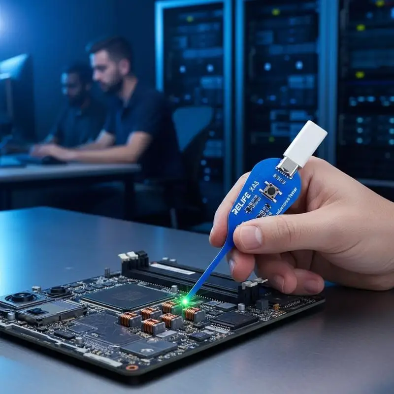Inductance Tester 1Pcs Electromagnetic Induction High Precision Detection Strong Stability Rapid Fault Lock Type-c XA5