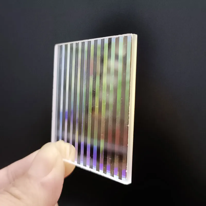 47x40x3mm Defective Rectangle color prism K9 Optical Glass DIY Science Physics Research Teaching Light Spectrum prism 2pcs