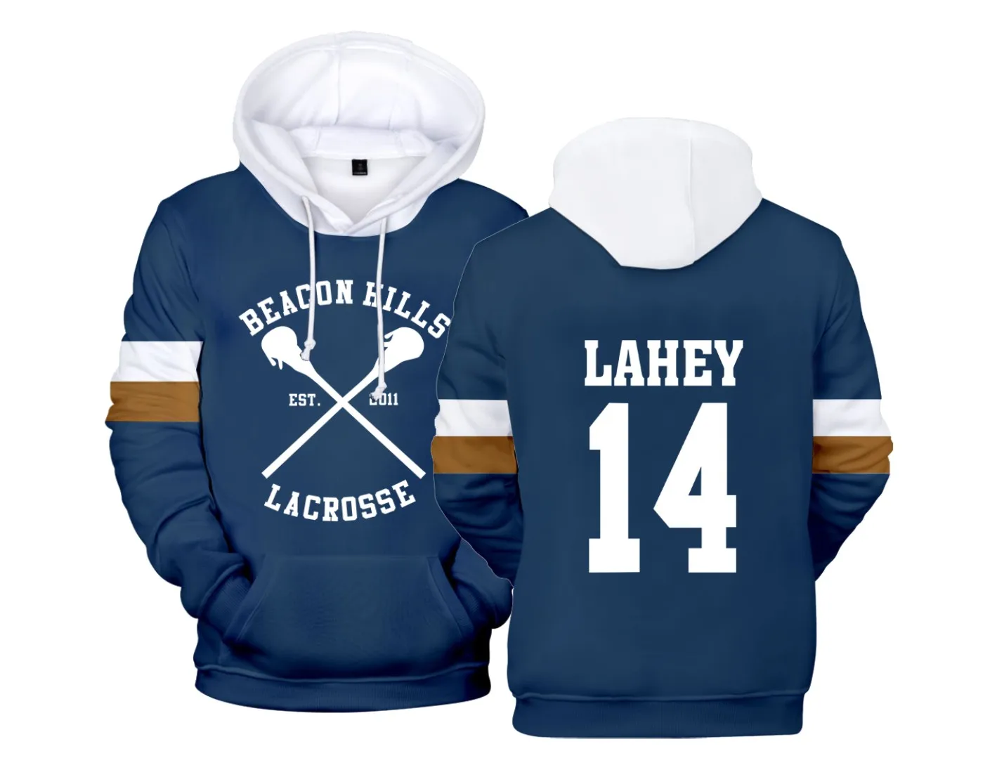 

2026 Teen Wolf Hoodie Unisex Streetwear Women Men's Hoodies Stilinski 24 Lahey McCall Hip Hop Role Suit 3D Clothes Plus Size