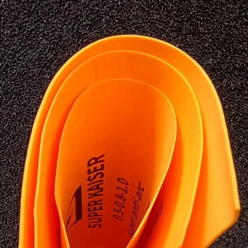 German SUPER KAISER Ultra Thin Table Tennis Sponge 0.5/0.8/1.0mm Sponge Anti-Spin Long Pips Super Anti-arc Ping Pong Sink Sponge view 3