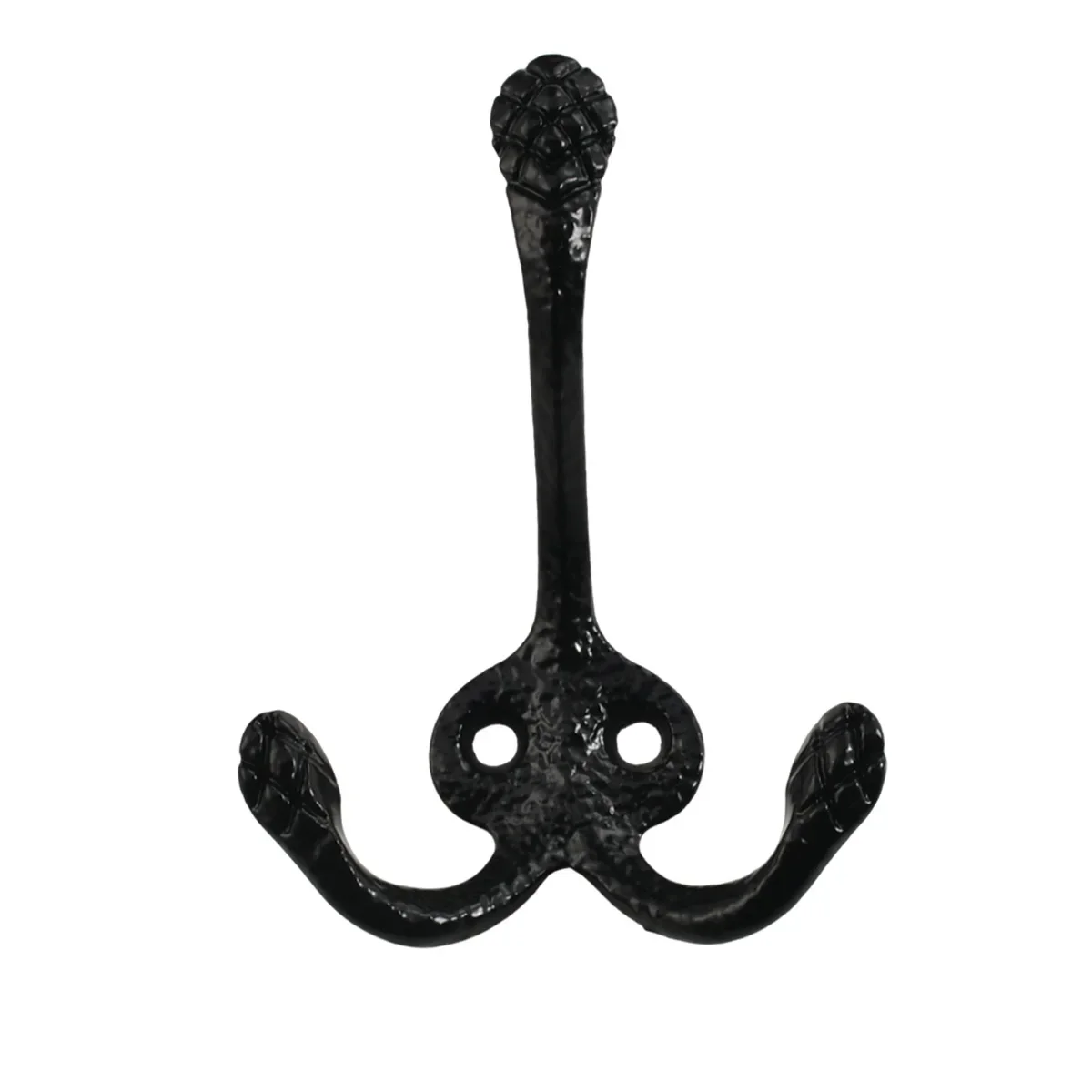 Antique Hooks, Cabinets, Wardrobes, Black Zinc Alloy Hooks, Double Hooks, Classic Patterns, Double Hooks, Exquisite Design