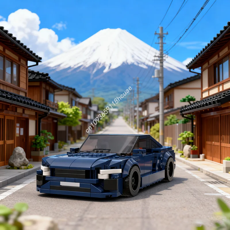 

307 шт. MOC Bentley Continental City Champions, модель строительных блоков, архитектура, сделай сам, креативный рождественский подарок, кирпичные игрушки для детей