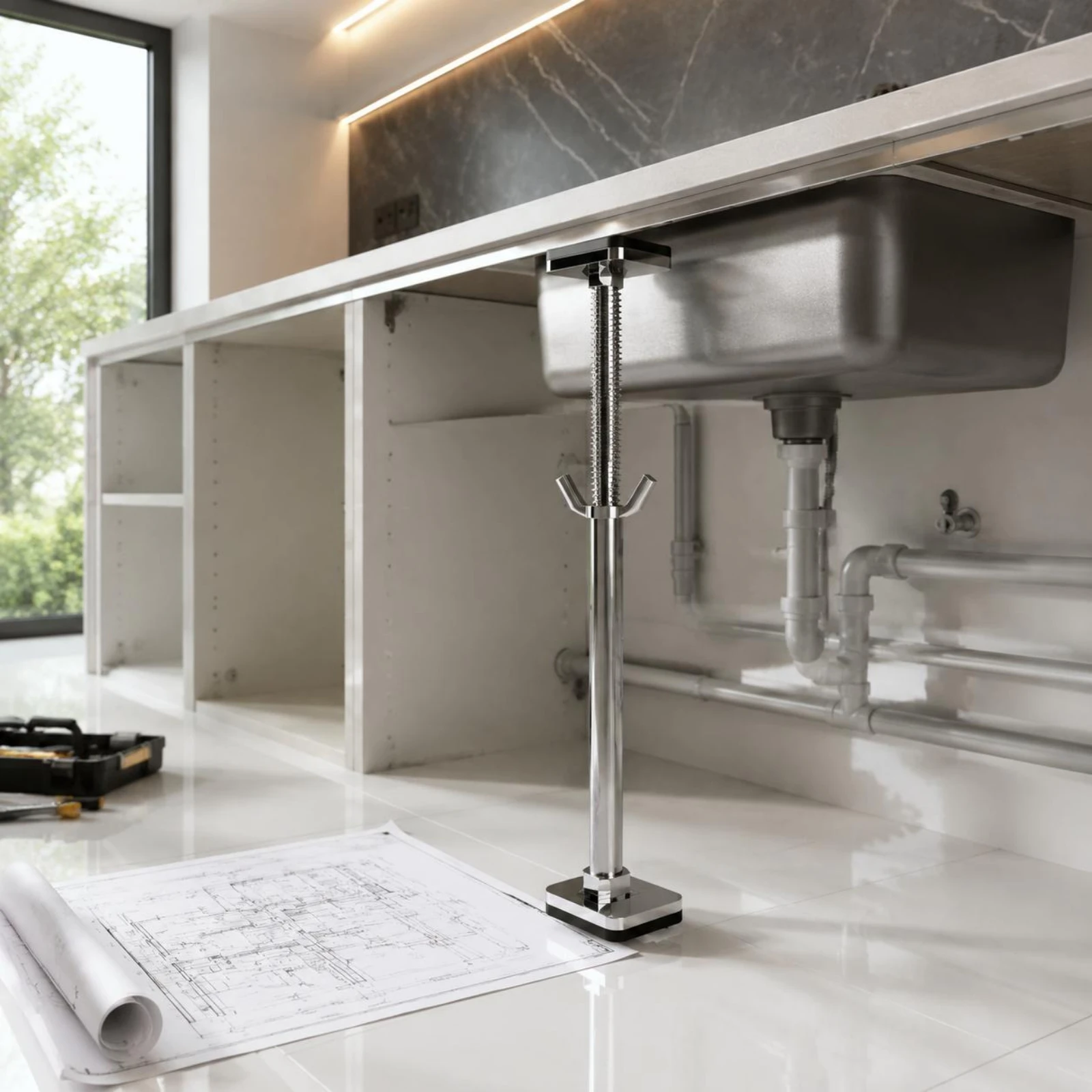 Under-Mount Sink Support Brace - Home Hardware Bathroom Sinks ulasan dan harga