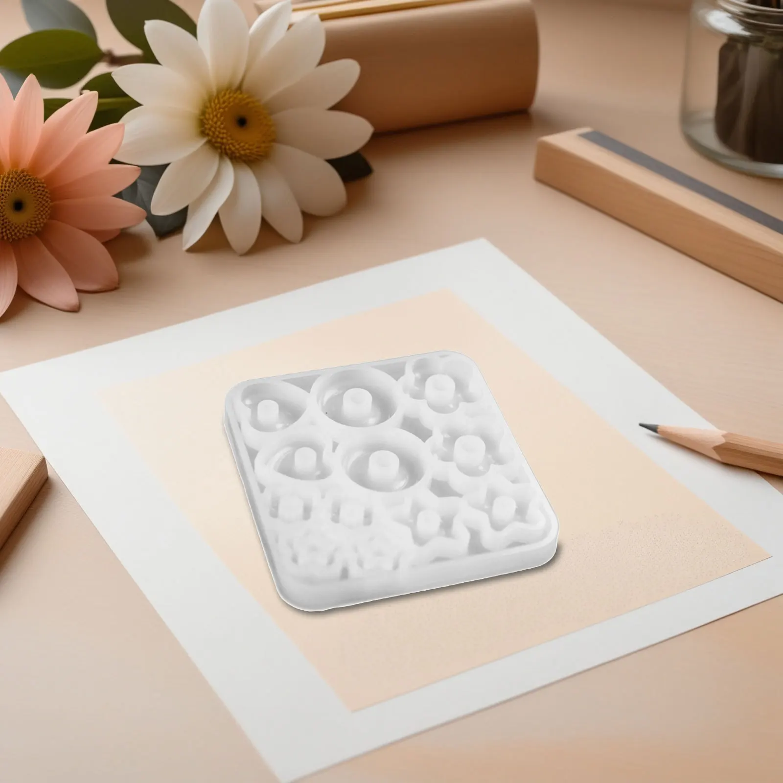

Detailed Star Resin Mold Silicone - Hollow Out Design for Pendants - Smooth Finish Epoxy Molds for Jewelry Crafting DIY Projects
