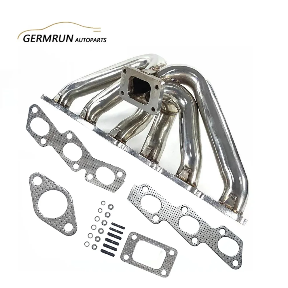 FOR Nissan Skyline R32 R33 89-98 RB25DE/RB25DET Stainless T3 Flange Turbo Manifold