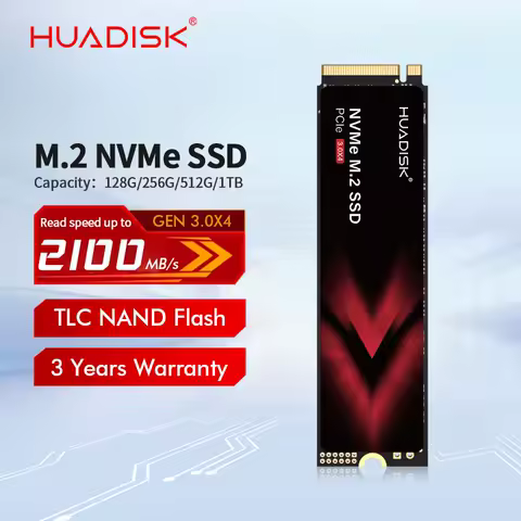 HUADISK SSD M2 NVME 128gb 256gb 512gb 1tb M.2 2280 PCIe 3.0 SSD Nmve Interal Hard Disk For Laptop Desktop