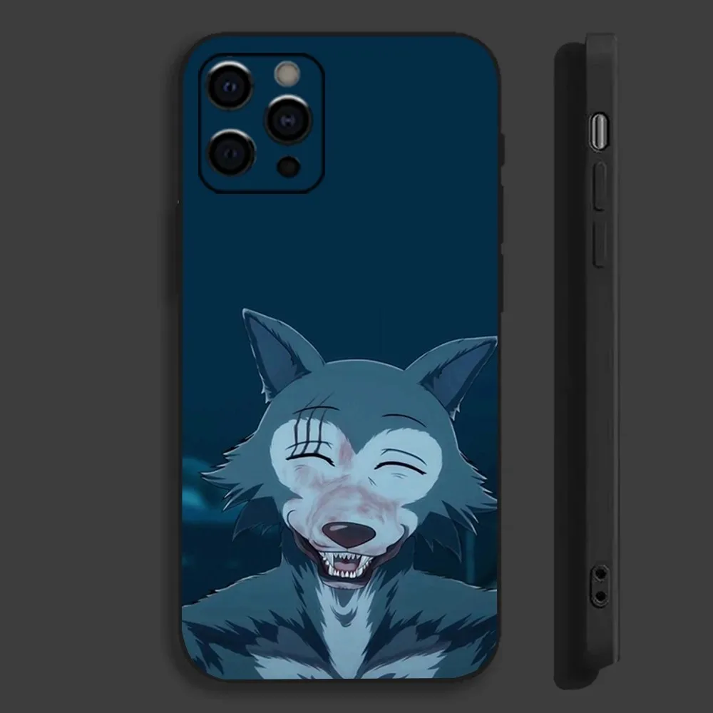 Anime B-Beastars Phone Case For Apple iPhone 15,14,13,12,11,Pro,X,XS,Max,XR,Plus,Mini Soft Black Cover