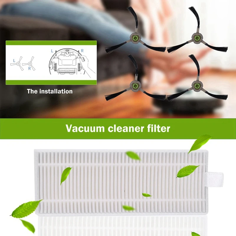 للروبوت اليسار مكنسة كهربائية ، ل M201/M210/M501A/M571/T700 قطع الغيار الملحقات