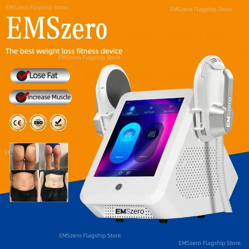 6500W EMS RF Sculpt EMSzero Body Slimming Sculpt Machine Neo Body Fat Sculpting Pelvic Pad Muscle Stimulation For Slimming Salon