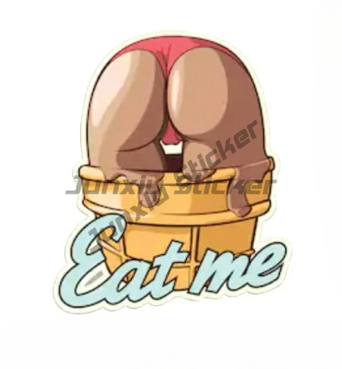 

Funny Eat Me Bumper Sticker Car Sticker