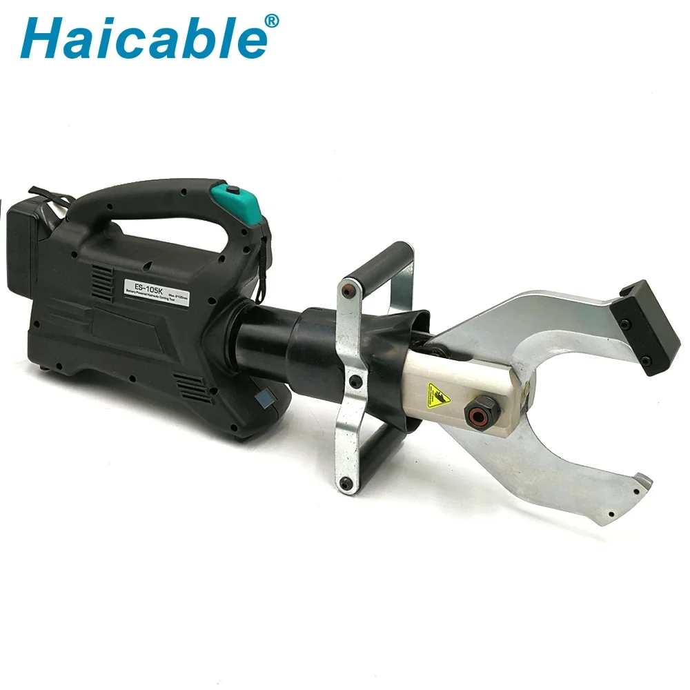 

Automatic Hydraulic Cable Cutter Solar and Wind Energy System ES-105K Battery Powered 105mm Wire Cable Cutters