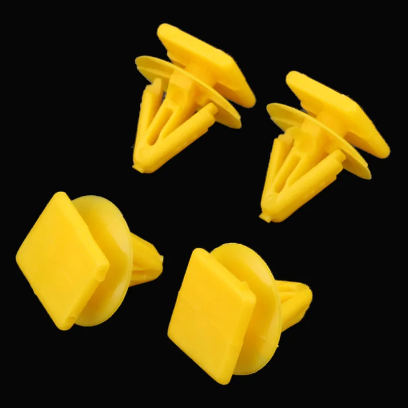 50/100Pcs Car Door Interior Trim Panel Retaining Clips Rivets Plastic Fixed Fastener For Hyundai For Kia 11mm Hole