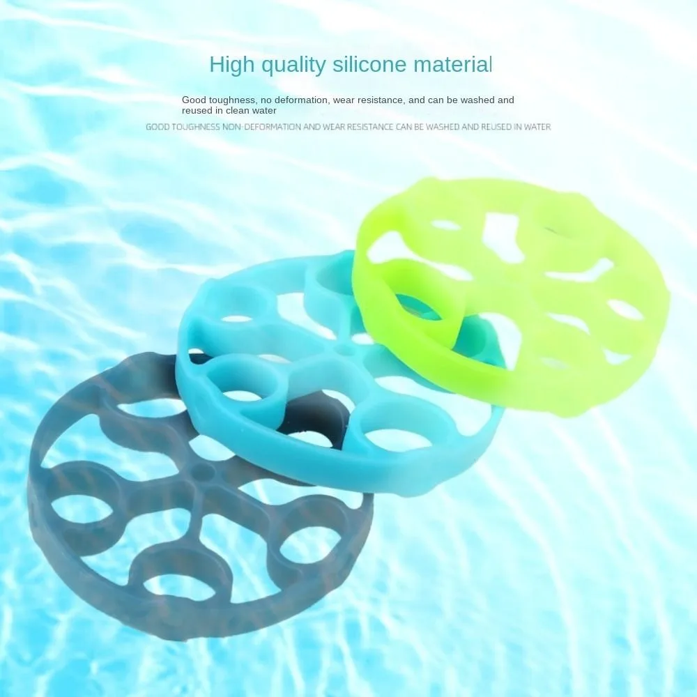 High Quality Silicone Finger Trainer Lightweight Workout Gripster Strengthener Wrist Strength Exercise Round Hand Grip Expander