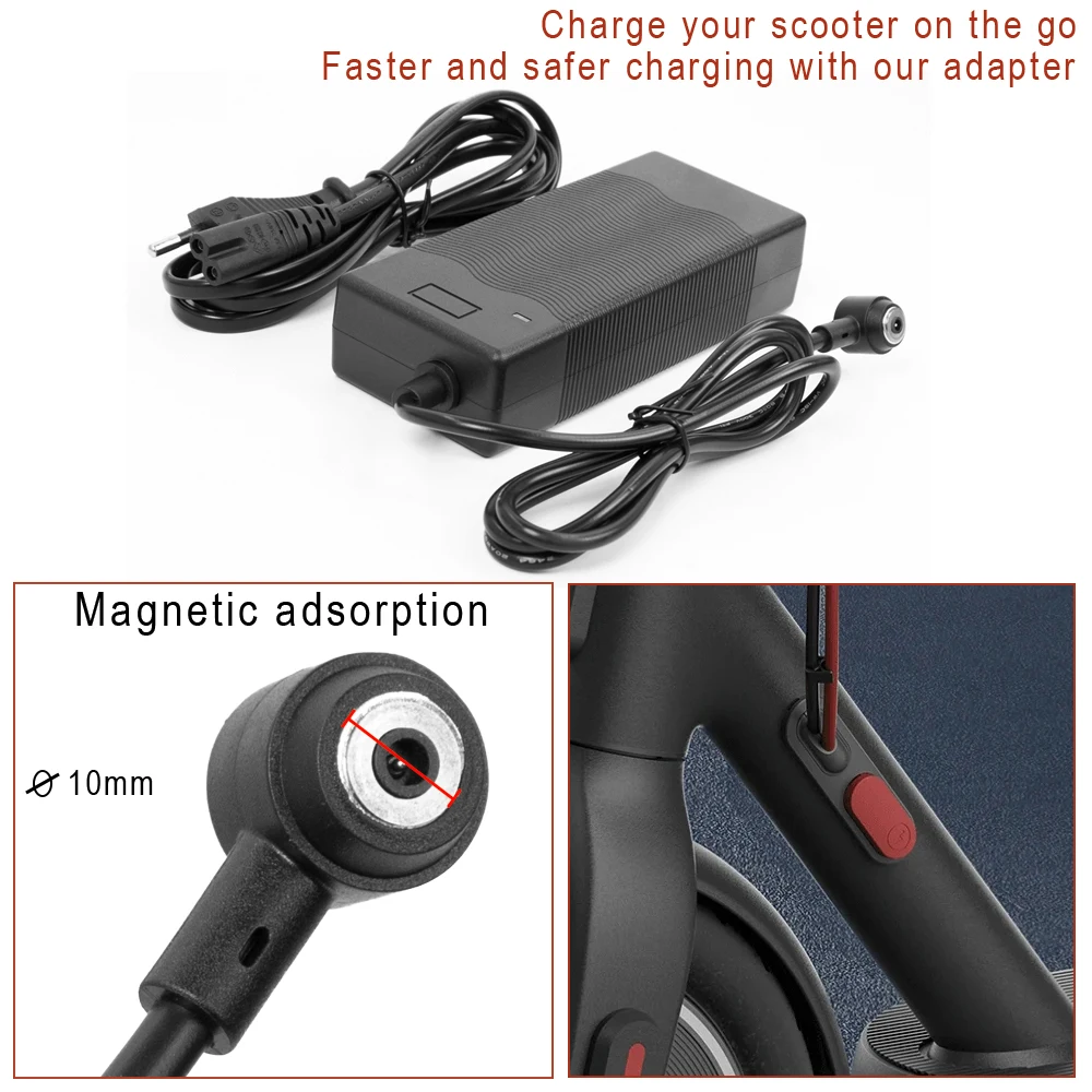 Adaptateur De Chargeur Pour Xiaomi Trottinette électrique 42V 2A