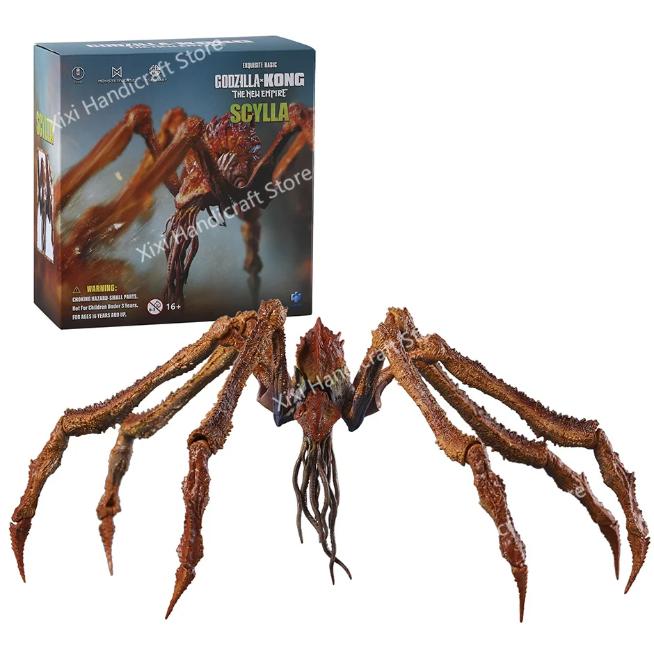 HIYA Exquisite Basic Series None Scale 6 Inch Godzilla x Kong The New Empire Scylla Action Figure
