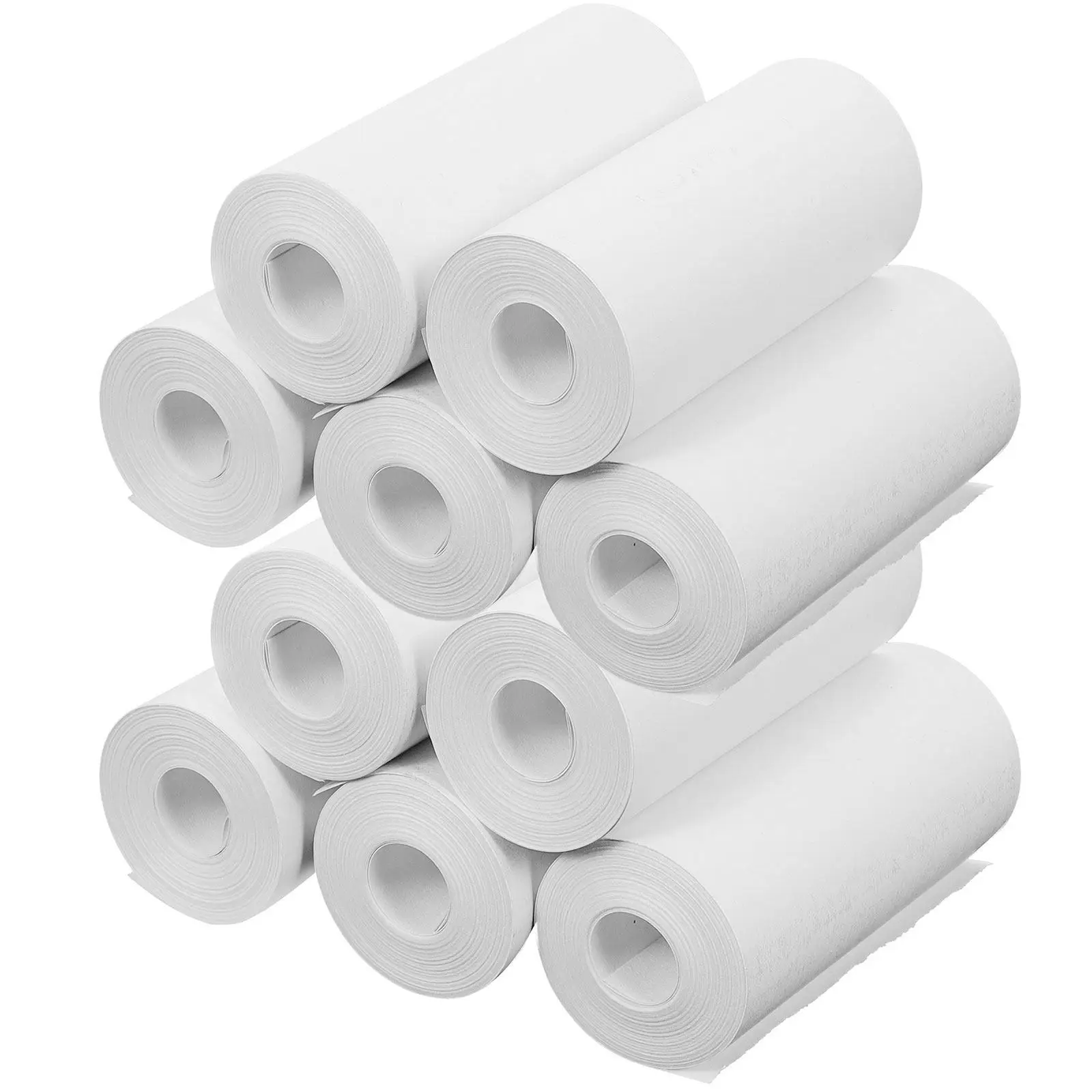 

10 рулонов самоклеящейся этикеточной бумаги для термопринтера, наклейки для классификации, сортировки, маркировки, школьные и офисные принадлежности, универсальные