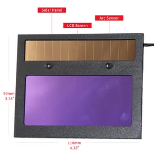 Solarmaske automatische Verdunkelung Schweißkappe Soldat Augenmaskenfilter für Schweißmaschinenplasma Schneidwerkzeug 8 Hauptverkaufsmaske für Marceneiro - №7