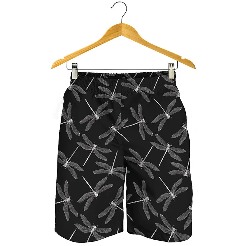 Dragonfly Pattern Beach Shorts Men Kids 3d Printed Animal Swimming Trunks Street Oversized Short Pants Summer Surf Board Shorts