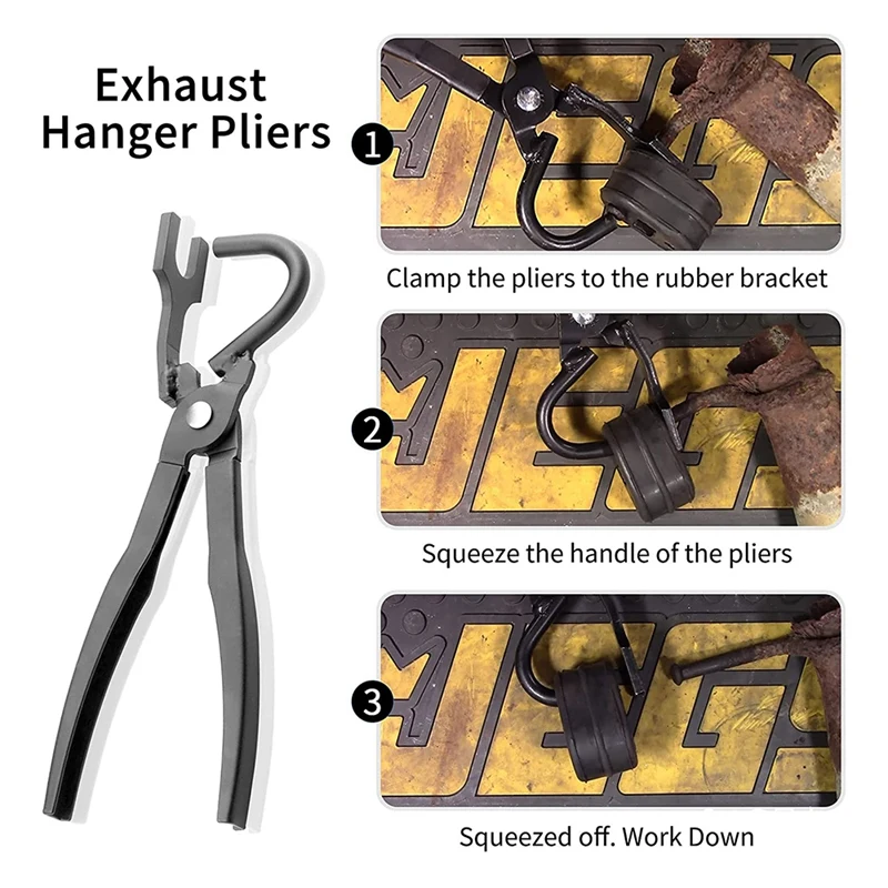 Exhaust Pliers Hanger Bracket Removal Pliers Separates Rubber Hanger Pliers Supports