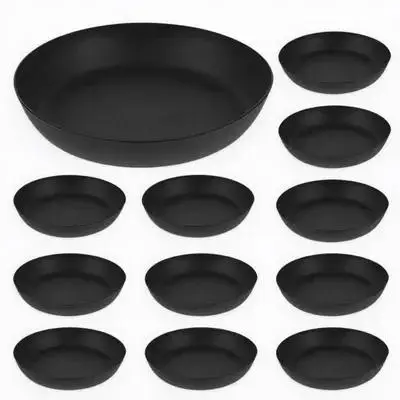 

20pcs Plastic Plant Saucers Flower Pot Trays Water Drainage Tray For Indoor Outdoor Durable Multi-Use Round Shaped Plant Drip