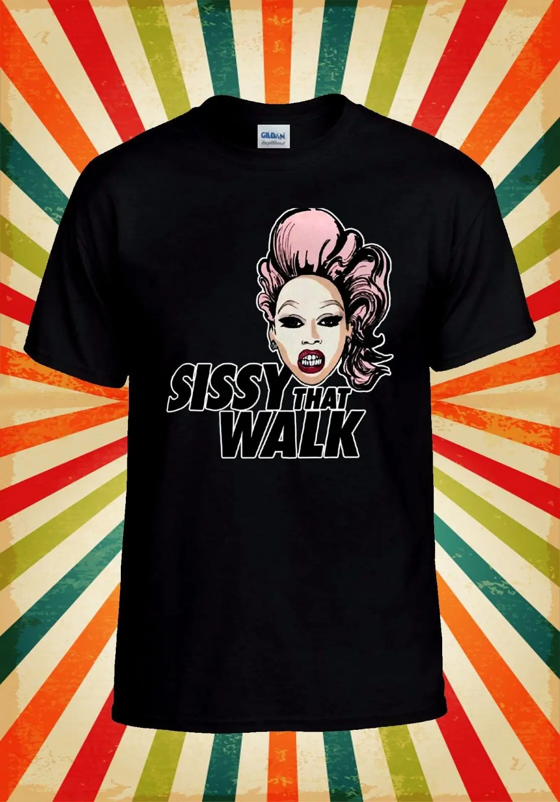 Rupaul Sissy That Walk Queens LGBT Vest T Shirt 1977