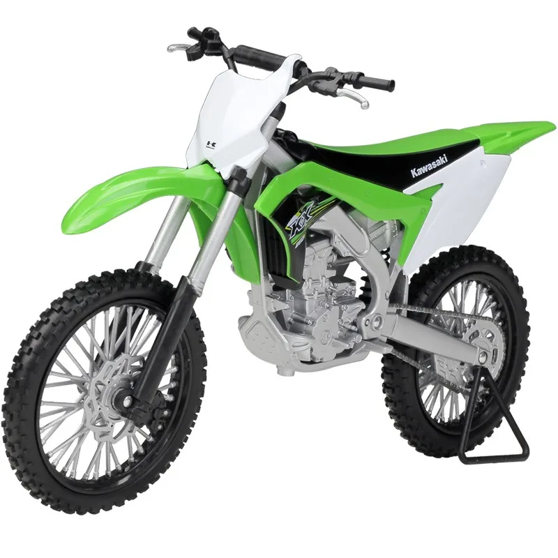 WELLY 1:10 2017 KX 250 modello di moto in lega simulata giocattoli fuoristrada modello di moto giocattolo raccogliere ornamenti regalo di compleanno del ragazzo