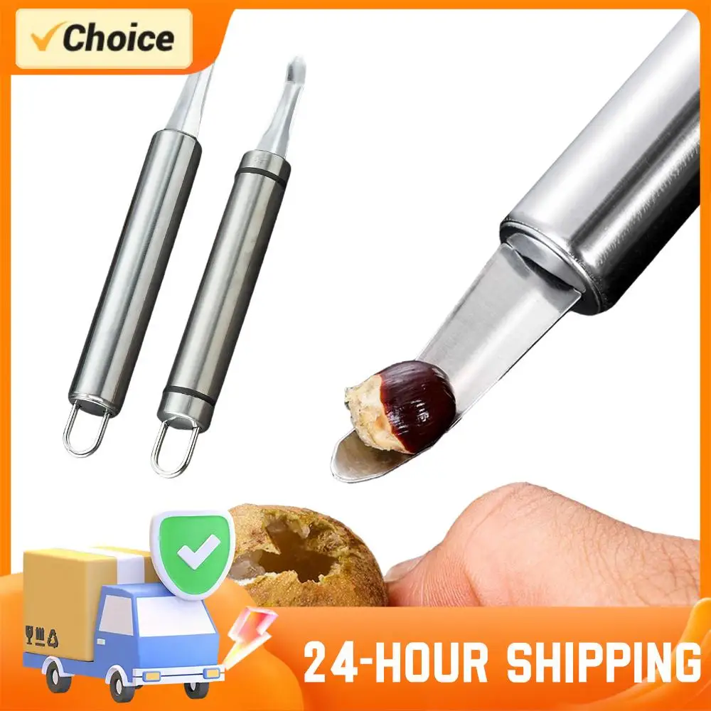 

Многофункциональный инструмент для удаления сердцевины из фруктов и креветок из нержавеющей стали, подходит для любителей фруктов и домашних поваров.