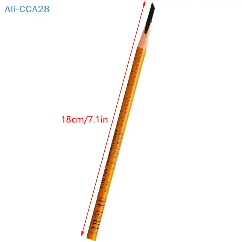 1Pc Portable Microblading Long Lasting Smooth Black Eyebrow Pencil Shadows Cosmetics Waterproof Wooden Pen Makeup Tool