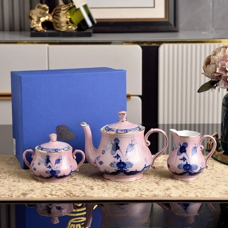 mug coffee beans coffee machine cup saucer teapot sugar jar milk pot tea set fruit plate
