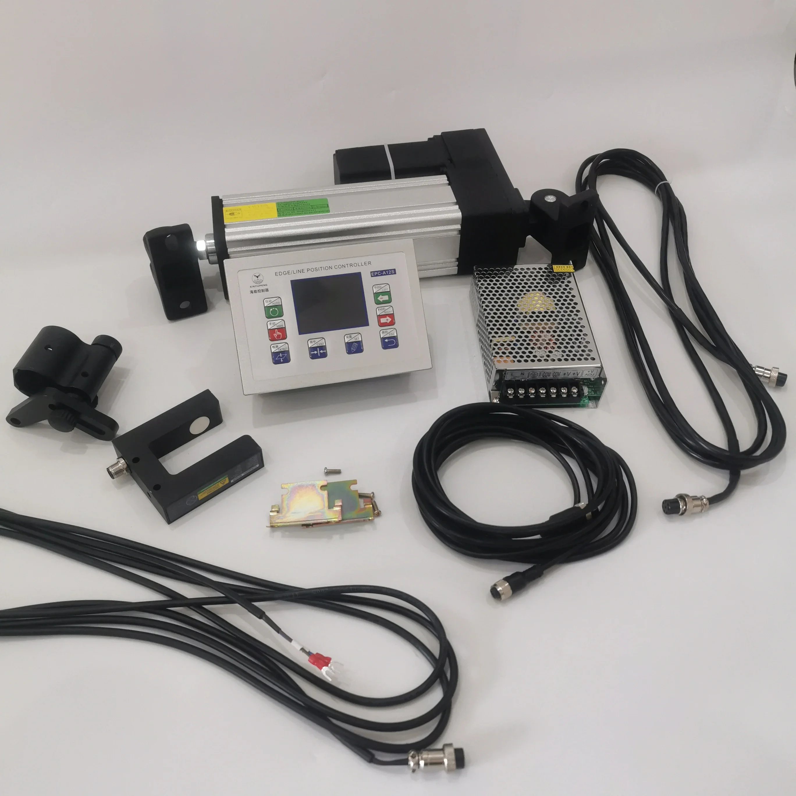 Rand position control web guide system mit ultraschall sensor und Servo Web guide Controller/korrektur controller EPC-A12