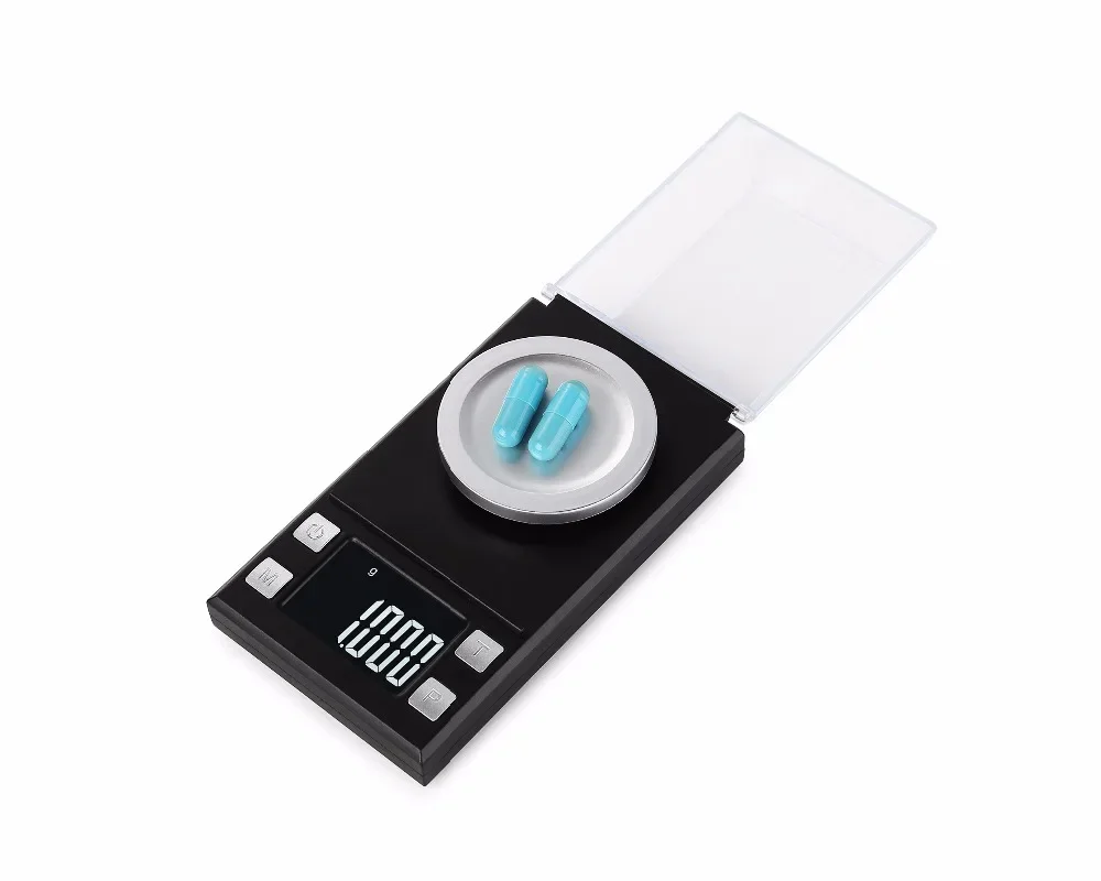 100g/50g/20g Mini Digital Scale High Accuracy 0.001 Pocket Scale Jewelry Gold Gram Balance Weight for Medicinal Herbs Lab