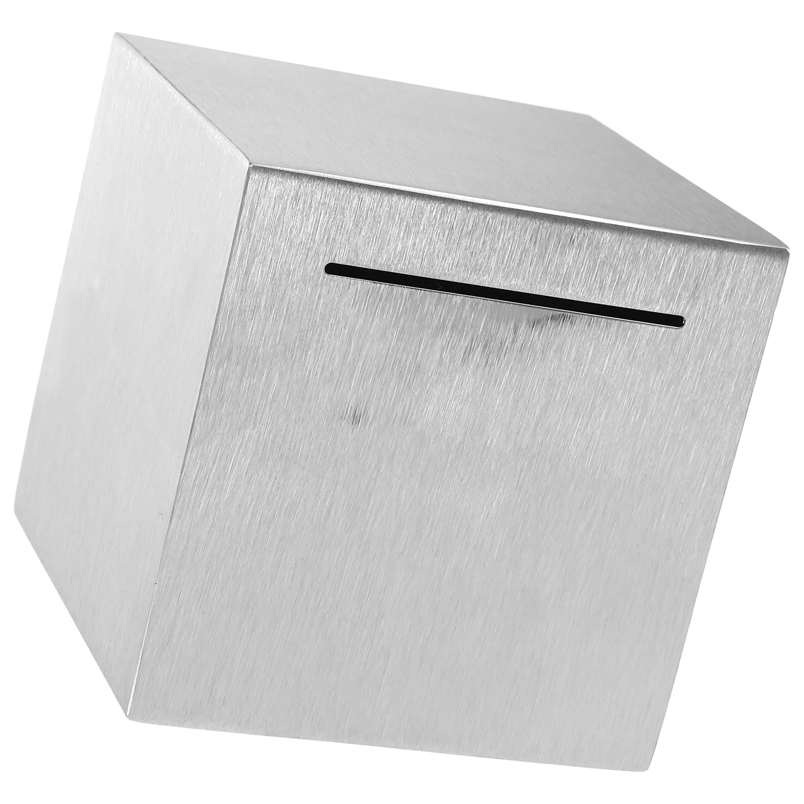 حصالة على شكل خنزير مقاس 12 سم للبالغين، صناديق آمنة من الفولاذ المقاوم للصدأ، ديكور الاستقبال النقدي