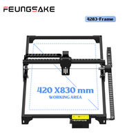 Feungsake Sa4283 Laser Machine Frame Kit 420*830Mm Wood Laser Engraving Cutting Machine Kit Grbl 1.1