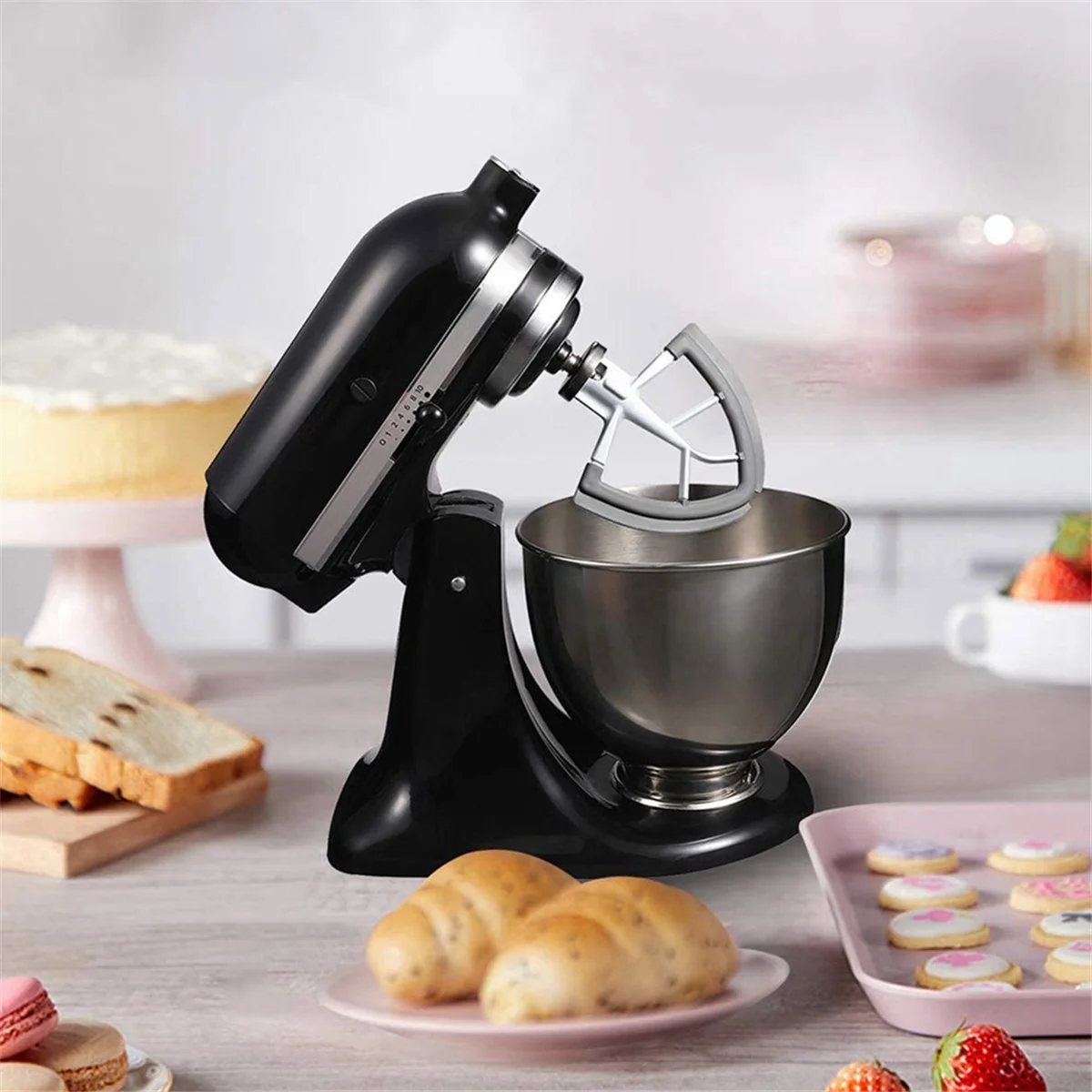 A78E-миксеры, пригодные для миксеров Kitchenaid с наклонной головкой 4,5-5QT, лезвие для смешивания, кухонные инструменты, принадлежности