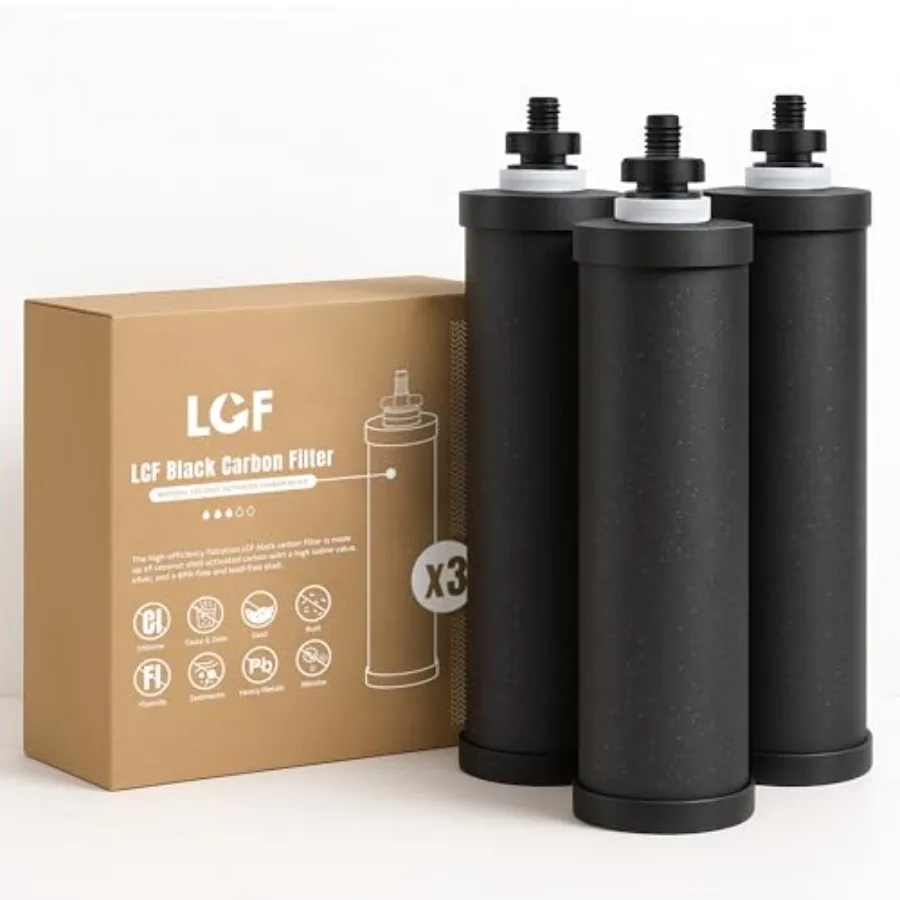 

Enhanced Black Carbon Filters for Berkey® BB9-2® Black Filters Berkey® Gravity Water Filter System and Wa