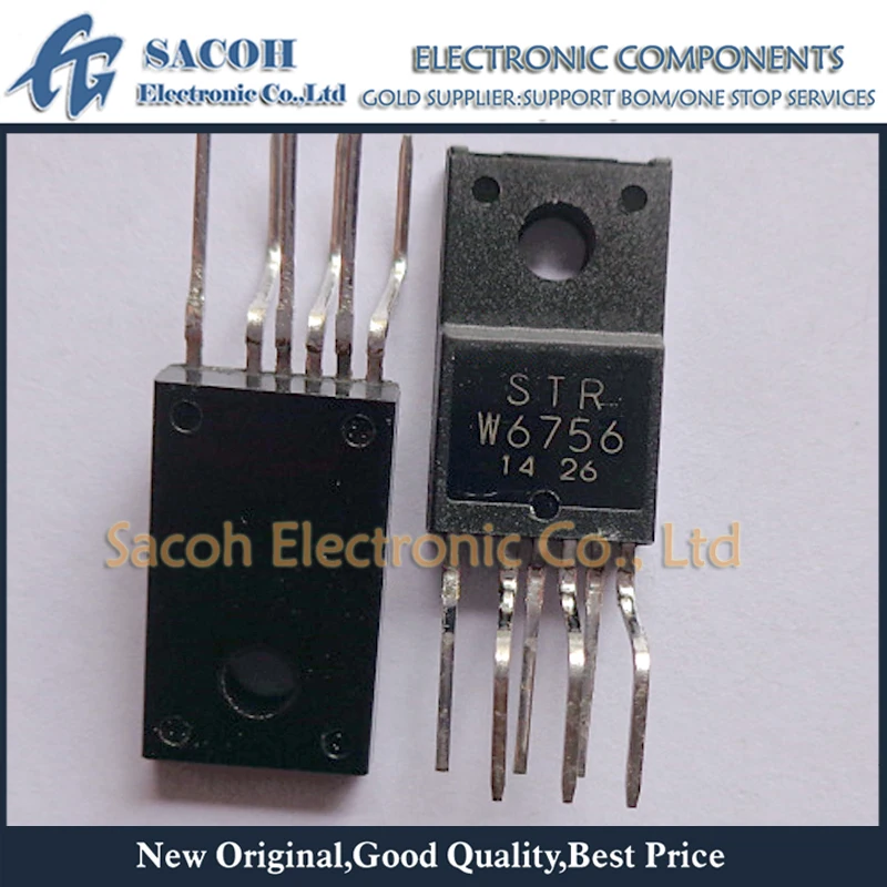 

10PCS/lot STRW6756 STR-W6756 STRW6754 STR-W6754 TO-220F-6 Off-Line Quasi-Resonant Flyback Switching Regulator New Original IC