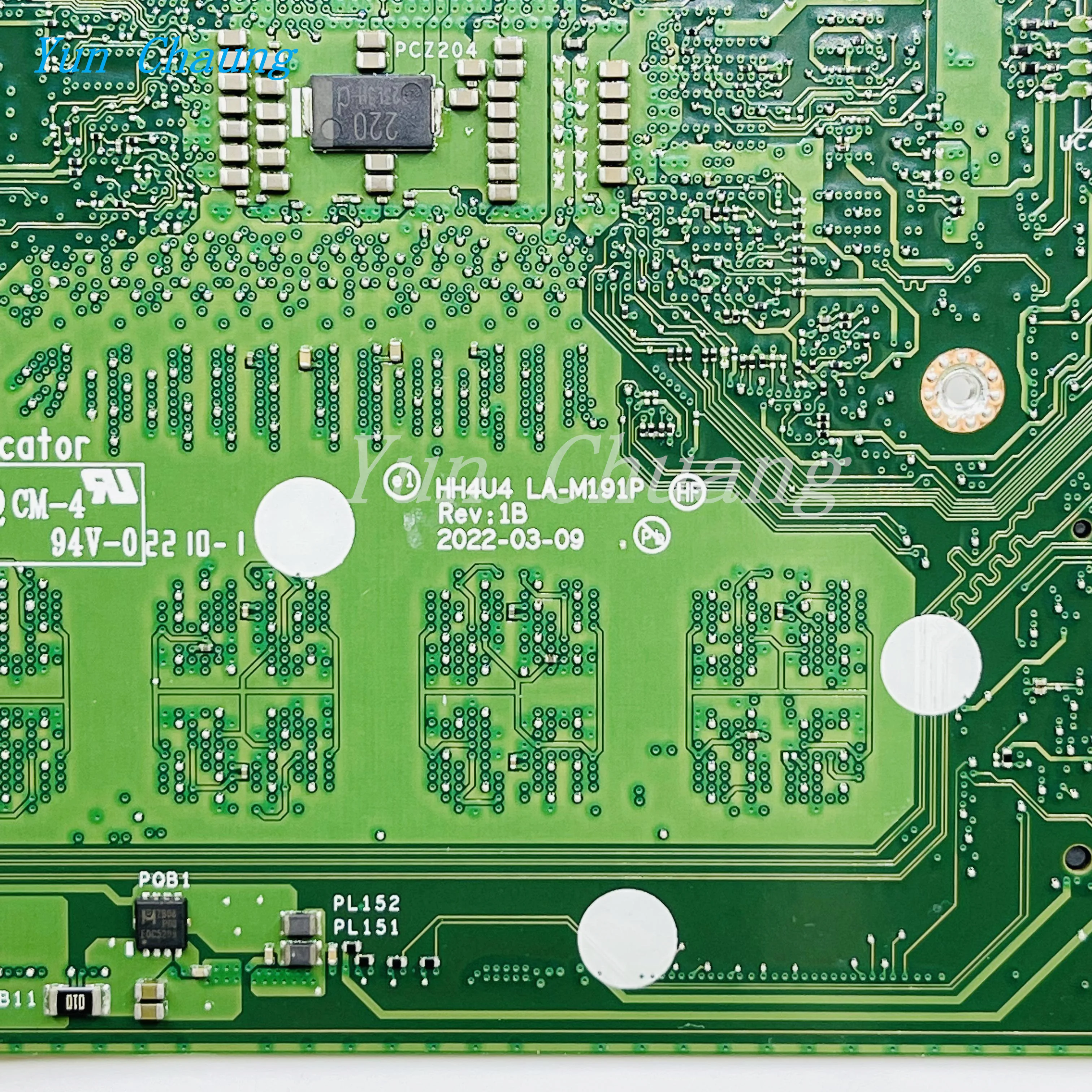 Imagem -03 - Mainboard para Acer Swift Sf314512 N21c2 Computador Portátil Placa-mãe Nb. K7h11.002 com I51240p I7-1260p Cpu 16g Ram Hh4u4 La-m191p