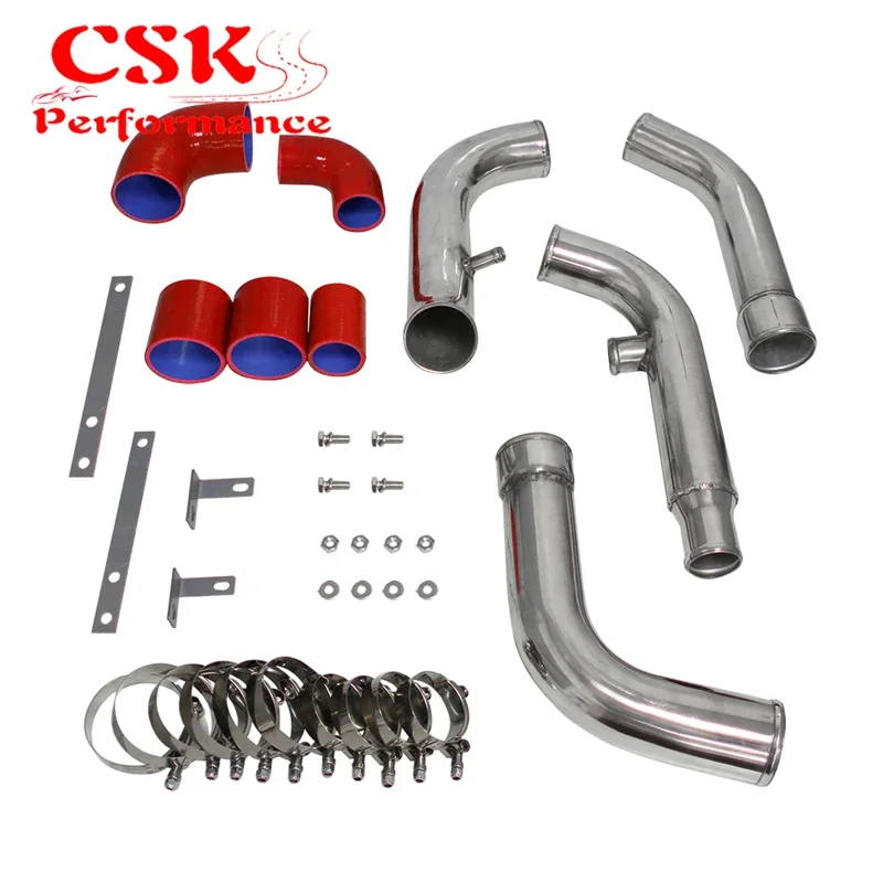 

Silver Aluminum Intercooler Pipes Upgrade for Nissan 200SX Silvia S13 CA18DE CA18DET 1.8L 1989-1994