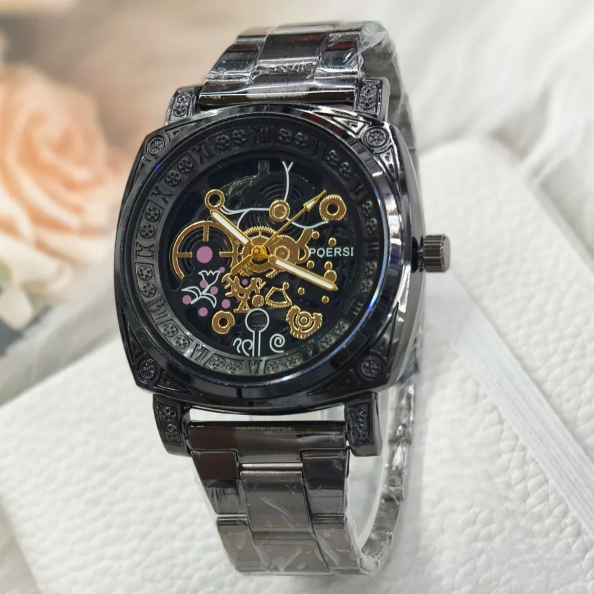 Neue Modische Luxus-Herrenuhr – Skeleton Mechanical Watch Bewertung und Preis
