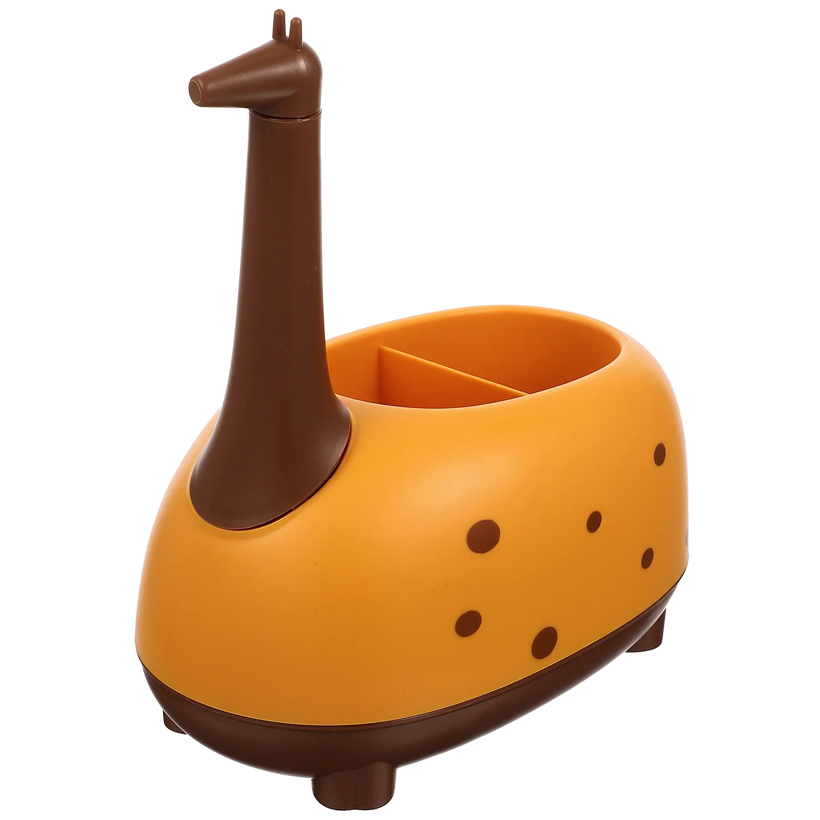 Giraffe Pen Container Sturdy Desktop Organizer for Pens Pencils Markers Brushes Student Teacher Office Home Classroom Desk