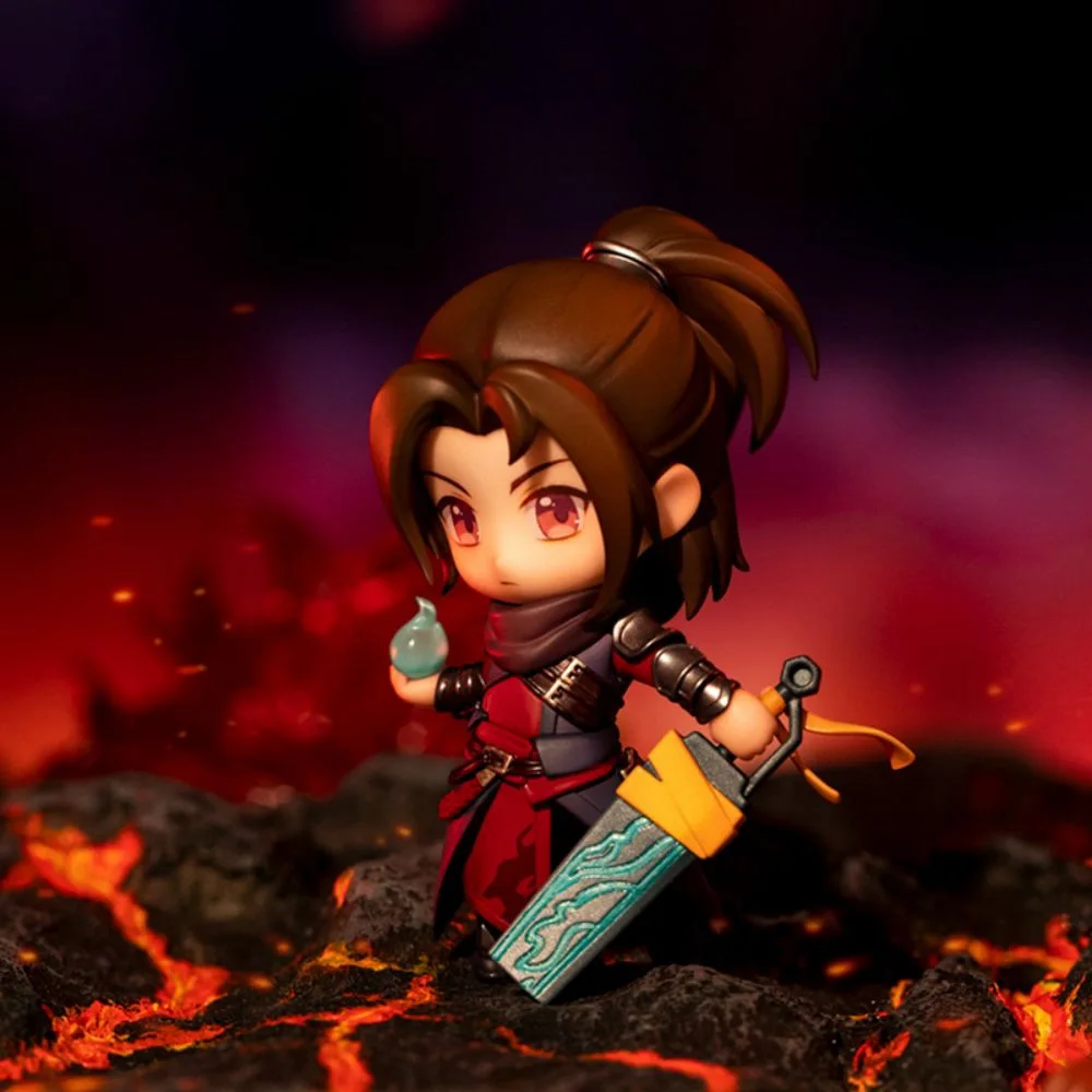 

9 см аниме игрушки сражайтесь с небесными иероглифами коллекция XiaoYan маленькие куклы для мальчиков настольные украшения для шкафа подарок на день рождения